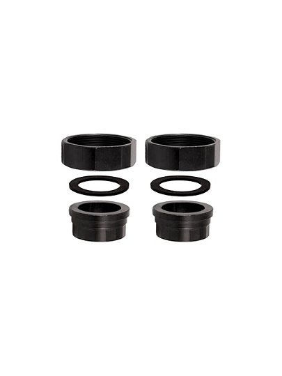 Гайки для насоса, сталь, 1&quot;х1&quot; 1/2, г-г, 2 шт, Jemix, G 1 1/2 F-G 1 F