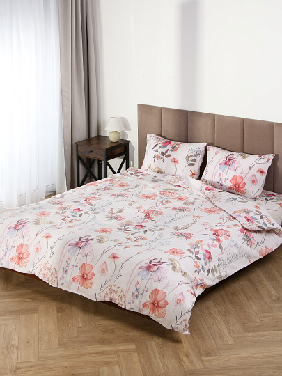 Пододеяльник 2-спальный, 175 х 215 см, 100% хлопок, бязь, Майская ночь, 20224/1