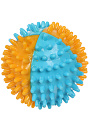Игрушка для животных цветной мяч, резина, 7.5 см, Y4-11376 - фото 4