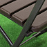 Мебель садовая Green Days, Уют, коричневая, стол, 180х75х74 см, 4 стула, 100 кг, MZK-180+YC-043 SET (1+4) - фото 8