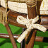 Мебель садовая Флоренция Мини, стол, 80.5х81х76 см, 2 кресла, подушка бежевая, 110 кг, IND07 - фото 2