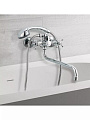 Смеситель для ванны, Frud, с кран-буксой, хром, R22108 - фото 5
