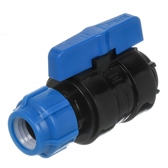 ПНД кран d25х3/4&quot;, внутренняя резьба, Spektr