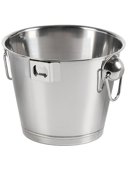 Ведро для льда 4000 мл, нержавеющая сталь, Y4-8924