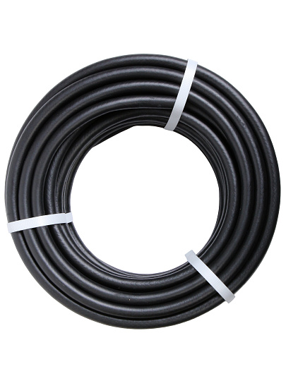 Шланг поливочный 1/2 '' '', внутренний d12 мм, 6 атм, армированный, 25 м, 3 слоя, Клевер, ТЭП, черный