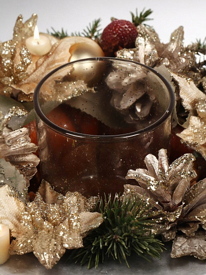 Подсвечник 1 свеча, 24 см, для свечи до 8.5 см, SYSGZSB-4623077