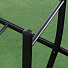 Мебель садовая Green Days, черная, стол, 60х60х70 см, 2 стула, 120 кг, YTCT002B - фото 8