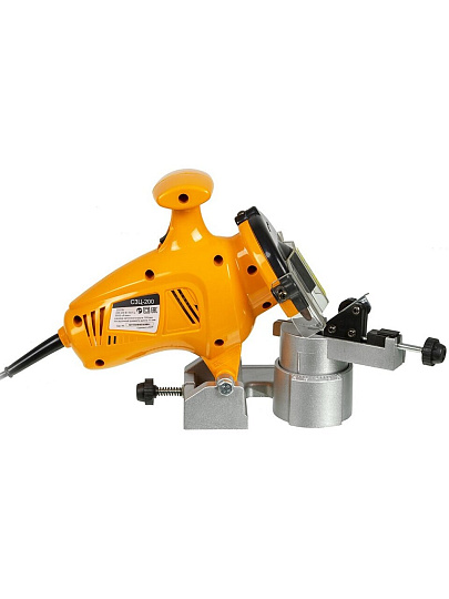 Станок для заточки цепей Вихрь, СЗЦ-200, 200 Вт, 6000 об/мин, 100х3.2 мм, посадочный диаметр 10 мм