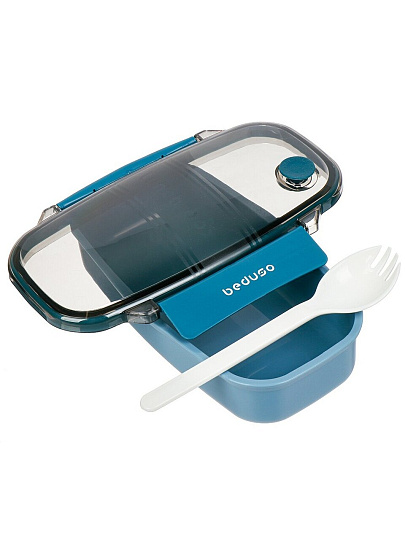 Контейнер пищевой пластик, 16х6х7 см, в ассортименте, прямоугольный, Y6-6574