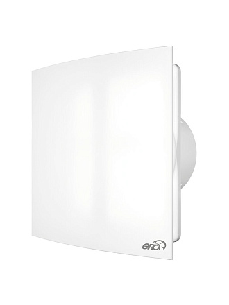 Вентилятор вытяжной настенный, ERA, установочный диаметр 100 мм, 16 Вт, 90 м³/ч, Quadro 4