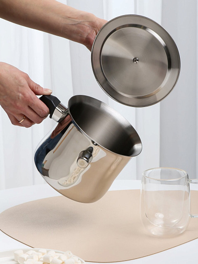 Молоковарка нерж сталь, 1.5 л, с крыш, Катунь, КТ-137ВК