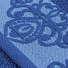 Полотенце банное 50х90 см, 100% хлопок, 420 г/м2, Медальон, Silvano, голубое, Турция, D52-3012-50 - фото 4