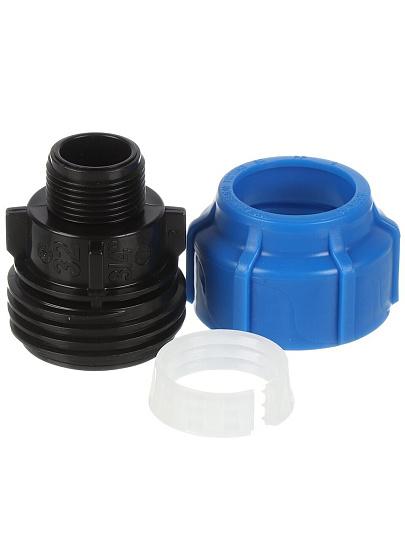 ПНД муфта d32х3/4&quot;, наружная резьба, Spektr