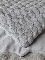 Покрывало 2-спальное, 180х230 см, 100% полиэстер, Silvano, Ультрасоник Джоэнн, серое - фото 7