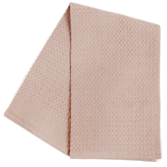 Полотенце кухонное вафельное, 35х60 см, Belezza, Элиза, бежевое, Узбекистан, 6140581
