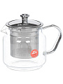 Чайник заварочный стекло, нержавеющая сталь, 0.6 л, с ситечком, Y6-2595 - фото 5