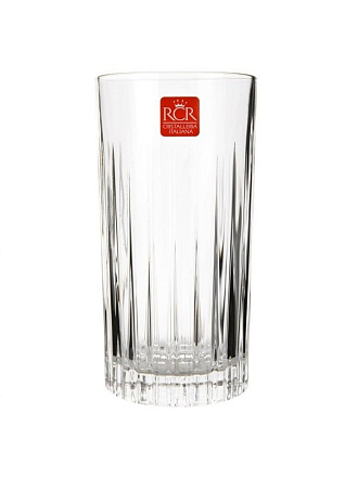 Стакан 440 мл, хрустальное стекло, 6 шт, RCR, Timeless, 28321