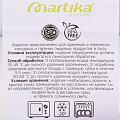 Масленка пластик, 16.7х12.1х6.9 см, крышка пластик, светло-голубая, Martika, Таира, С62СГЛ - фото 4