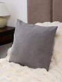 Наволочка декоративная Неаполь, 100% полиэстер, 45 х 45 см, серая, A130076