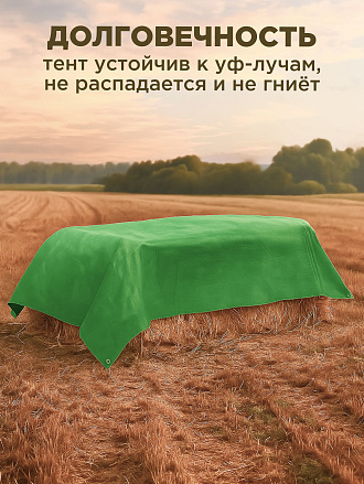 Тент универсальный, 500х300 см, 100 г/м2, TP-100-3-5-GR/SL