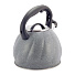Чайник нержавеющая сталь, 3 л, со свистком, Kamille, индукция, серый мрамор, 1073GR - фото 4