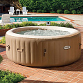 Бассейн надувной Intex, 196х71 см, PureSpa система, 28404GN, 795 л - фото 2