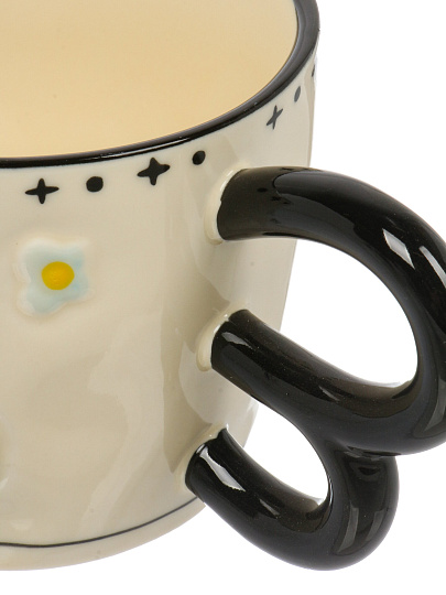 Кружка фарфор, 400 мл, Бабочка, B060840