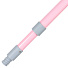 Швабра плоская, микрофибра, 130х43х14 см, серая, телескопическая ручка, розовая дымка, Марья Искусница, KD-17-F13-pnk-mic - фото 3