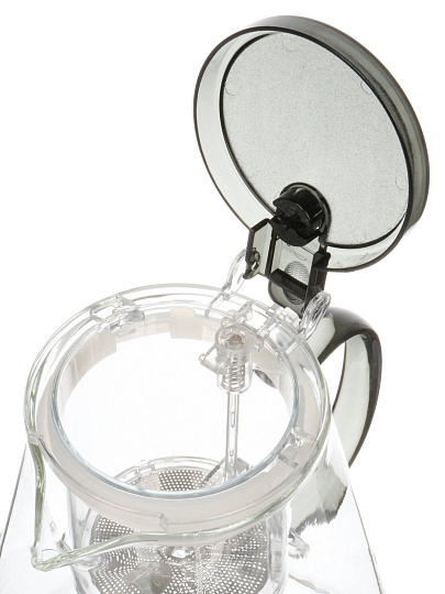 Чайник заварочный стекло, 0.95 л, с ситечком, B050094