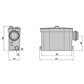 Насос канализационный, Rommer, 1.8 м, 450 Вт, 6 м³/ч, термозащита, Biolift R-4S - фото 6