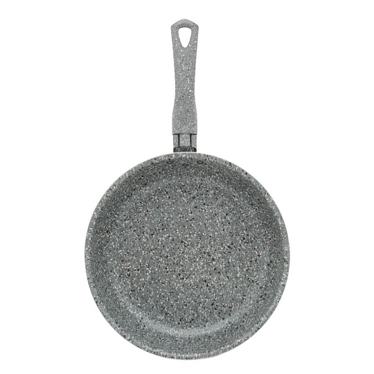 Сковорода алюминий, 26 см, антипригарное покрытие, Vari, Романтика Венеции, серый гранит, GIG17126