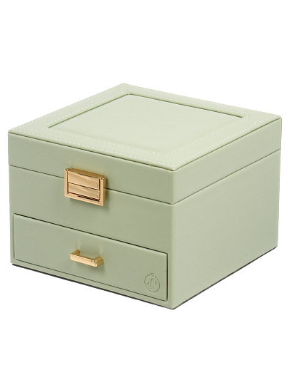 Шкатулка для украшений, полимер, 16х16х11 см, Y6-10582