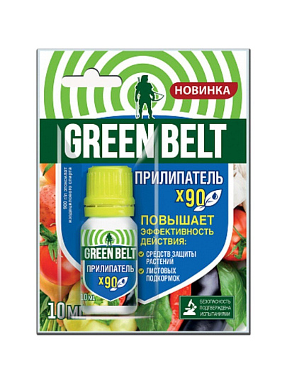 Удобрение Прилипатель, минеральное, жидкость, 10 мл, Green Belt