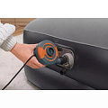 Кровать надувная Bestway, 203х152х46 см, 002260/67403, насос встроенный, электрический, флокированная, распределение нагрузки по всей поверхности, 300 кг - фото 11