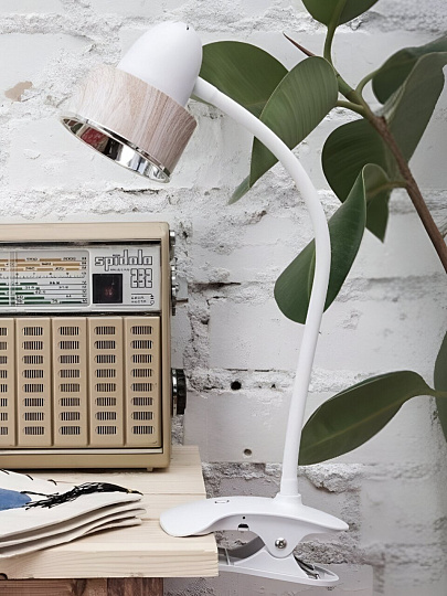 Светильник настольный 5 Вт, коричневый, Uniel, TLD-557 Brown, UL-00004138