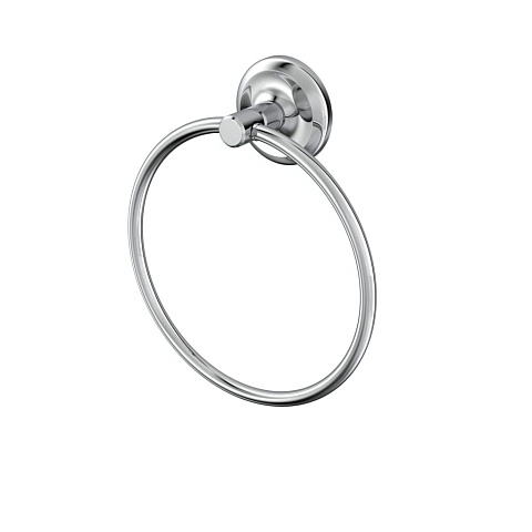Держатель для полотенец кольцо, нержавеющая сталь, хром, Fora, Drop, FOR-DP011
