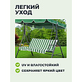 Качели садовые 3-местные, 170х110х153 см, 210 кг, C060037, металл - фото 5