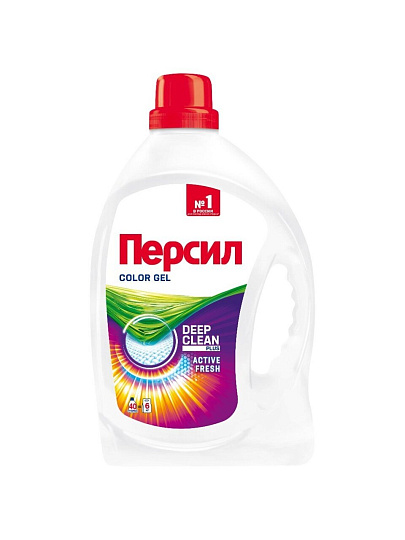 Гель для стирки Персил, 2.6 л, для цветного белья, Color
