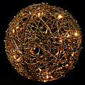 Фигурка декоративная Шар, 30 см, 40 LED, 220 В, Y4-4121 - фото 2