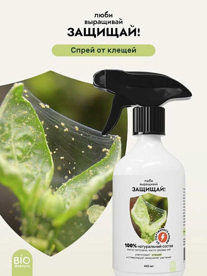 Инсектицид от клещей, спрей, 450 мл, Защищай!