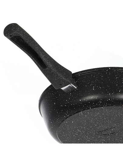 Сковорода литой алюминий, 26 см, антипригарное покрытие, Горница, Гранит Induction, съемная ручка, индукция, Ис2653аг