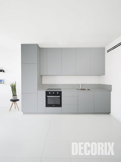 Эмаль аэрозольная, Decorix, универсальная, акриловая, глянцевая, серебристая, A25, 520 мл