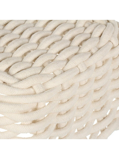 Корзина 23х23х15 см, квадратная, плетеная, бежевая, Y4-8950