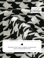 Плед 1.5-спальный, 130х180 см, вязаный, гусиная лапка, 100% полиэстер, Silvano, Теплые объятия, A120034 - фото 4
