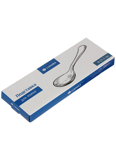 Подставка для ложки, стекло, фигурная, 8х23.5 см, Daniks, Символ года 2026 Карусель