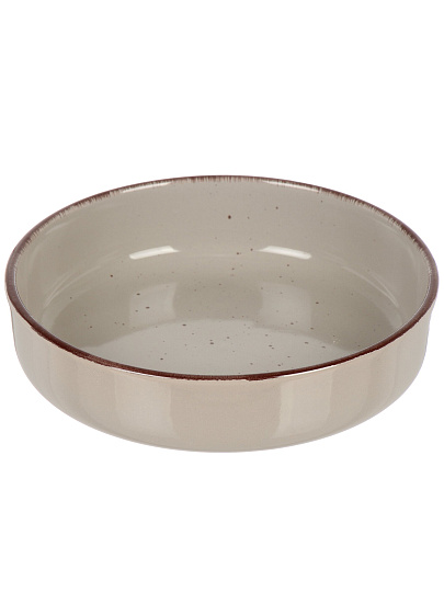 Салатник керамика, круглый, 18 см, 0.7 л, Pollen lite, Daniks, SDC1245, капучино