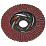 Круг лепестковый торцевой КЛТ2 для УШМ, LugaAbrasiv, диаметр 115 мм, посадочный диаметр 22 мм, зернистость A24, шлифовальный - фото 2