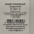 Пинцет косметический металл, 8.5 см, скошенный, изогнутый, серебряный, Zinger, zo-B-5561-S - фото 5