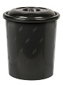 Бак для мусора пластик, 40 л, с крышкой, 40х40х47 см, в ассортименте, Альтернатива, М7740 - фото 3