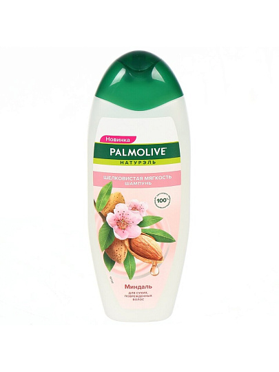 Шампунь Palmolive, Миндаль, для поврежденных волос, 450 мл